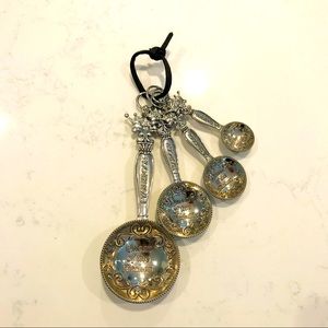 Ganz Queen of the Kitchen Pewter Measuring Spoons